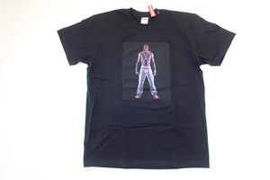 (M)Supreme Tupac Hologram Teeシュプリーム2パックホログラムTシャツBlack