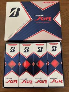 【未使用】ブリジストン　TOURB　JGR　１ダース　BRIDGESTONE　マットレッド　赤