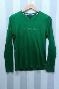 2-6040A/バーバリーロンドン　長袖ロゴTシャツ レディース BURBERRY LONDON 送料200円 