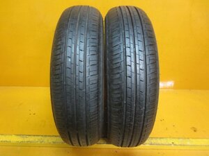 ☆スピスタ☆タイヤ　ブリヂストン　ECOPIa EP150　155/65R14　2本　14T1376　中古　22