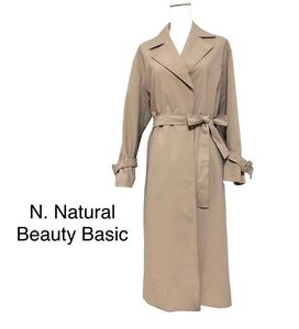 N. Natural Beauty Basic トレンチコート　ベージュ　春