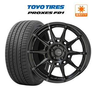 19インチ ホイール 5穴 114.3 4本セット KYOHO AME ガレルナ レフィーノ TOYO プロクセス FD1 225/45R19 60プリウス アテンザ