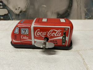 ★Coca-Cola コカコーラグッズ 日本製ヴィンテージコカコーラゼンマイブリキおもちゃ