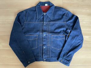 VINTAGE 40s-50s store brand 2nd type denim jacket DEAD STOCK