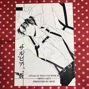 【同人誌】進撃の巨人/AOT/エルヴィン×リヴァイ/エルリ/漫画/サルビアの蒼/MOA!/yzk