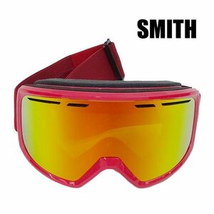 在庫処分セール！SMITH/スミス SNOW GOGGLE RANGE LAVA RED SOL-X MIRROR SNOWBOARDS 21-22 [返品、交換不可]