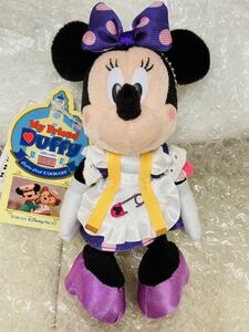 完売 新品 未使用 タグ付 ディズニー TDS マイフレンドダッフィー マイフレ My Friend Duffy ぬいぐるみバッジ お針子エプロン コス ミニー