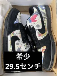 希少29.5 supreme nike dunk rammellzee