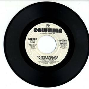 Carlos Santana 「Watch Your Step」米国COLUMBIA盤プロモ用EPレコード
