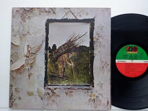 【US盤】Led Zeppelin「Led Zeppelin Ⅳ(レッド・ツェッペリンIV)」LP/Atlantic Records(SD 7208)