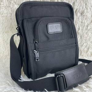 1円【入手困難・美品】TUMI トゥミ 212D3 ショルダーバッグ サコッシュ カメラバッグ ナイロン ポシェット メンズ ビジネス ブラック 黒