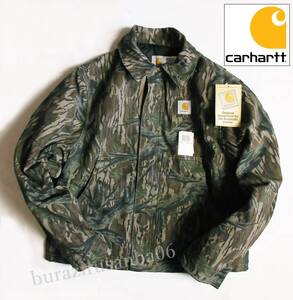 carhartt カーハート リアルツリー ジャケット 中綿入り ダック地 90年代 デッドストック ビンテージ USA製 未使用 アメリカ購入 Lサイズ