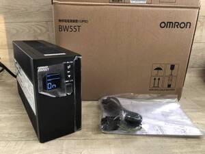 L-1075 OMRON オムロン UPS BW55T 無停電電源装置 正弦波 現状品