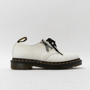 【1円スタート】 Dr.Martens ドクターマーチン 1461 Twin Zip White Sendal 3EYE 3ホール ジッパーシューズ ホワイト レディース UK4 23cm