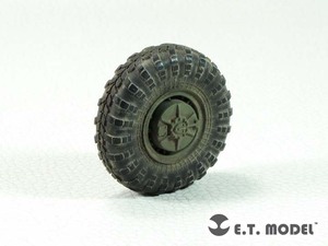 E.T.モデル 1/35 ER35-064 ロシア9P148 コンクルース （BRDM-2 スパンドレル）自重変形ロードホイール(トランぺッター 05515用）