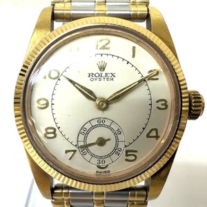 G840-T27-199◎ ROLEX ロレックス OYSTER オイスター ref.6044 1番 スモールセコンド 腕時計 手巻き 稼働