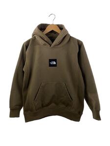 THE NORTH FACE◆HEATHER LOGO BIG HOODIE_ヘザーロゴビッグフーディー/S/コットン/KHK