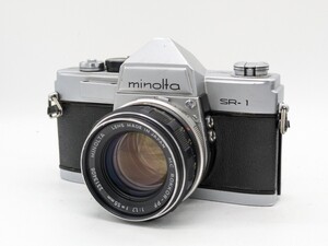 美品！完動品！MINOLTA SR-1 レンズセット フィルムカメラ