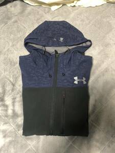 UNDER ARMOUR アンダーアーマー　フーディージャケット　ストレッチ素材　MD