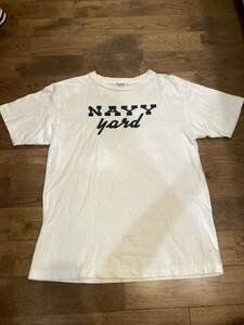【美品】warehouse 半袖Tシャツ　サイズ38 メンズ　ウエアハウス　日本製　染み込みプリント