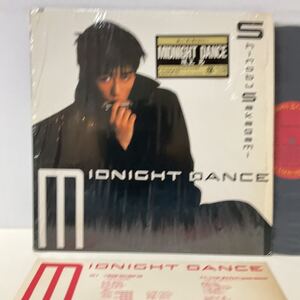 美盤 / シュリンク付 / 坂上忍 / MIDNIGHT DANCE /12inch レコード / 12AH1827 / 1985 / BILLY IDOL