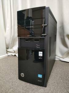 【匿名配送・出品者送料負担　HP ENVY h8-1560pインテルR Core? i7-3770K 部品取り・筐体:ジャンク品】