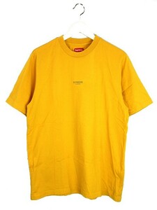 シュプリーム SUPREME First & Best Tee ファーストアンドベスト Tシャツ M オレンジ ロゴプリント 半袖 カットソー