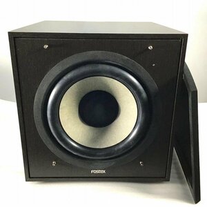 【中古品】 フォステクスカンパニー / FOSTEX アクティブサブウーファー CW250B 低音域16Hz対応・アンプ内蔵 300W 40~140Hz 30018525