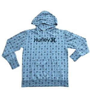 ハーレー パーカー フーデッド フーディースウェット メキシカンスカル　　Hurley チカーノ 総柄 ストリート スケート サーフ 雅瀬533