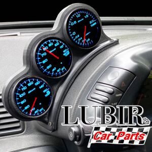 BNR32用　オンボード追加3連メーターフード CA32 32GTR R32 追加メーター LUBIR