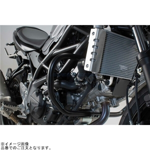 SW-MOTECH SWモテック SBL0567010001/B クラッシュバー ブラック SV650ABS/SV650X