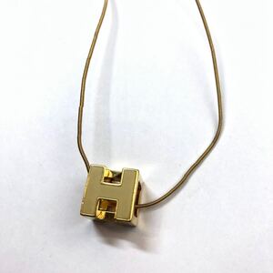 【HERMES/エルメス】ネックレス　アクセサリー　 ゴールド　小物