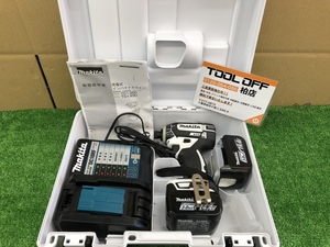 010■おすすめ商品■マキタ makita 充電式インパクトドライバー TD138DRFXW バッテリー×2 充電器