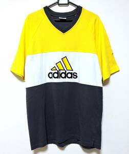 美品　90s 古着 アディダス adidas パフォーマンス ロゴ Tシャツ　ビンテージ　US古着　USA L