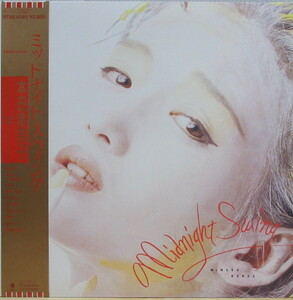 即決 3999円 LP 帯付 レア盤 1988年 本田美奈子 Minako Honda ミッドナイト・スウィング 大村憲司 小林武史