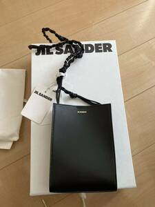 JIL SANDER ジルサンダー レザー ポシェット ショルダーバッグ 未使用級　115.000円