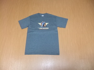 GILDAN　プリントTシャツ　チャコールグレーM　古着