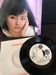 【ニートな午後3時】松原みきレコードシングル　1982 EP保管品【24/02 TY1A0A 】