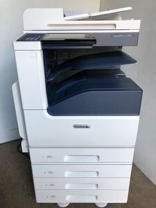 カウンター少中古XEROX富士ゼロックスフルカラーデジタル複合機ApeosPort C2360 (4段カセット)無線LAN/Wi Fi/Win/MacOS 対応apeosportc2360