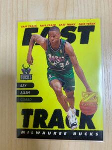 NBA Trading Card Ray Allen Skybox Z Force Fast Track FT#12 97-98 90年代 Bucks レイアレン 画像転載禁止