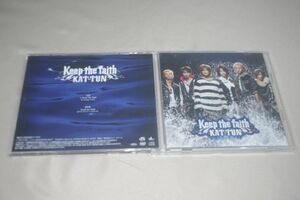 〇♪KAT-TUN　Keep the faith（初回限定盤）　CD+DVD盤