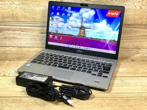 ●富士通 快速SSD 512GB /i5-6200U/Windows11/8GBメモリ/DVD/無線LAN/USB3.0/HDMI/Webカメラ/13.3型/ LIFEBOOK WS1/W 良品美品●