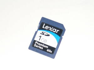 動作保証！Lexar Premium Series ＳＤカード 1GB ②