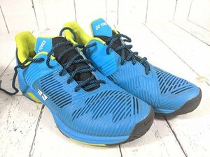 【4yt163】テニスシューズ ヨネックス YONEX SHTS2MAC-018 パワークッションソニケージ2メンAC スカイブルー 27.0cm◆d28