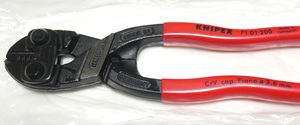 新品 クニペックス 7101-200 KNIPEX クリッパー コンパクト ボルトカッター プラスチック ハンドル 7101 200 200mm