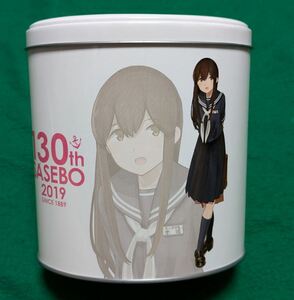 【中古（空き缶）・送料無料】艦これ 130th SASEBO 2019 佐世保鎮守府巡り 赤城制服モデル 限定記念缶仕様苺サンドクッキー