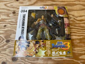 mJ 60 徳川家康 戦国BASARA3 リボルテックヤマグチ NO.94 フィギュア 海洋堂 ※長期保管品、外箱に難多め