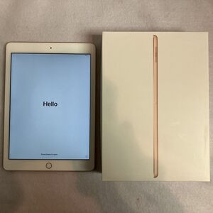 〇A009-O15-6972 Apple アップル iPad 第6世代 A1893 ゴールド 128GB 本体 初期化済み 箱付き