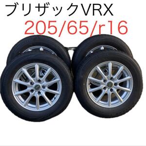 ブリヂストン スタッドレスタイヤ ブリザック VRX 205/65R16