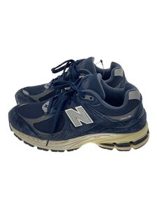 NEW BALANCE◆ローカットスニーカー/24cm/NVY/スウェード/M2002RCA